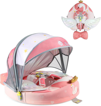 👶 Baby Swim Float with Sun Canopy