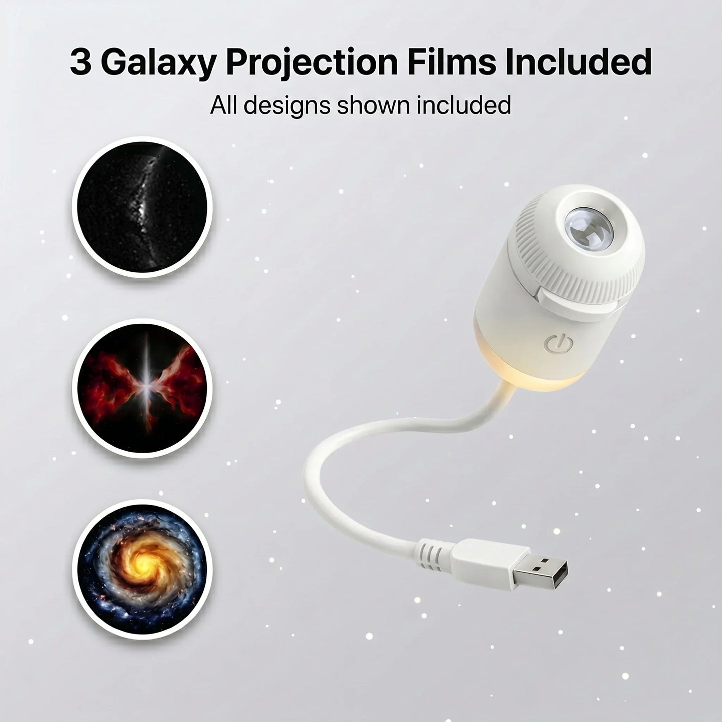 🔥 Best Seller |Galaxy Projector – Rechargeable Star Light