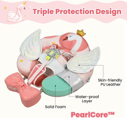 👶 Baby Swim Float with Sun Canopy