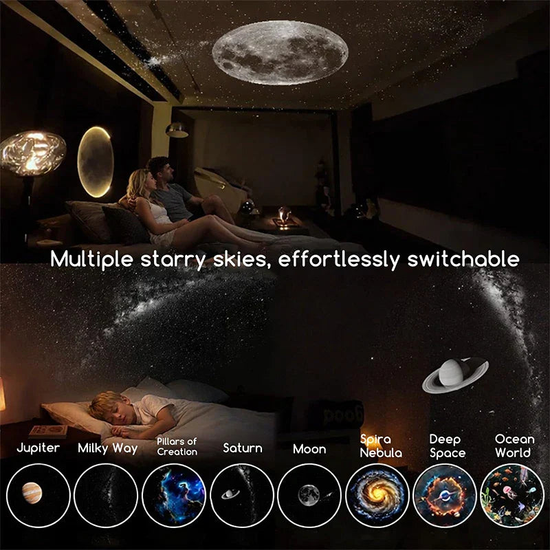 🔥 Best Seller |Galaxy Projector – Rechargeable Star Light