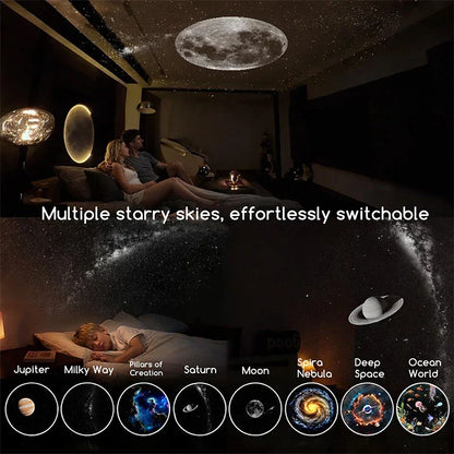 🔥 Best Seller |Galaxy Projector – Rechargeable Star Light