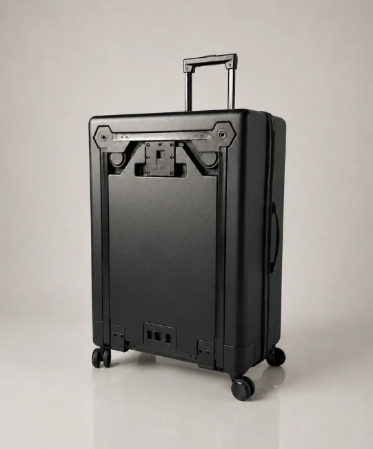 ✈️ Smart Carry-On Suitcase with Integrated Trolley