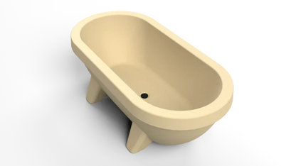 🛁 Luxury Outdoor Bath – 350L Garden Spa ☀️💦