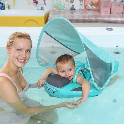 👶 Baby Swim Float with Sun Canopy