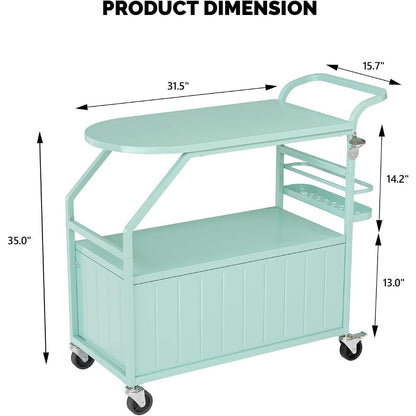 Patio Cooler with Table