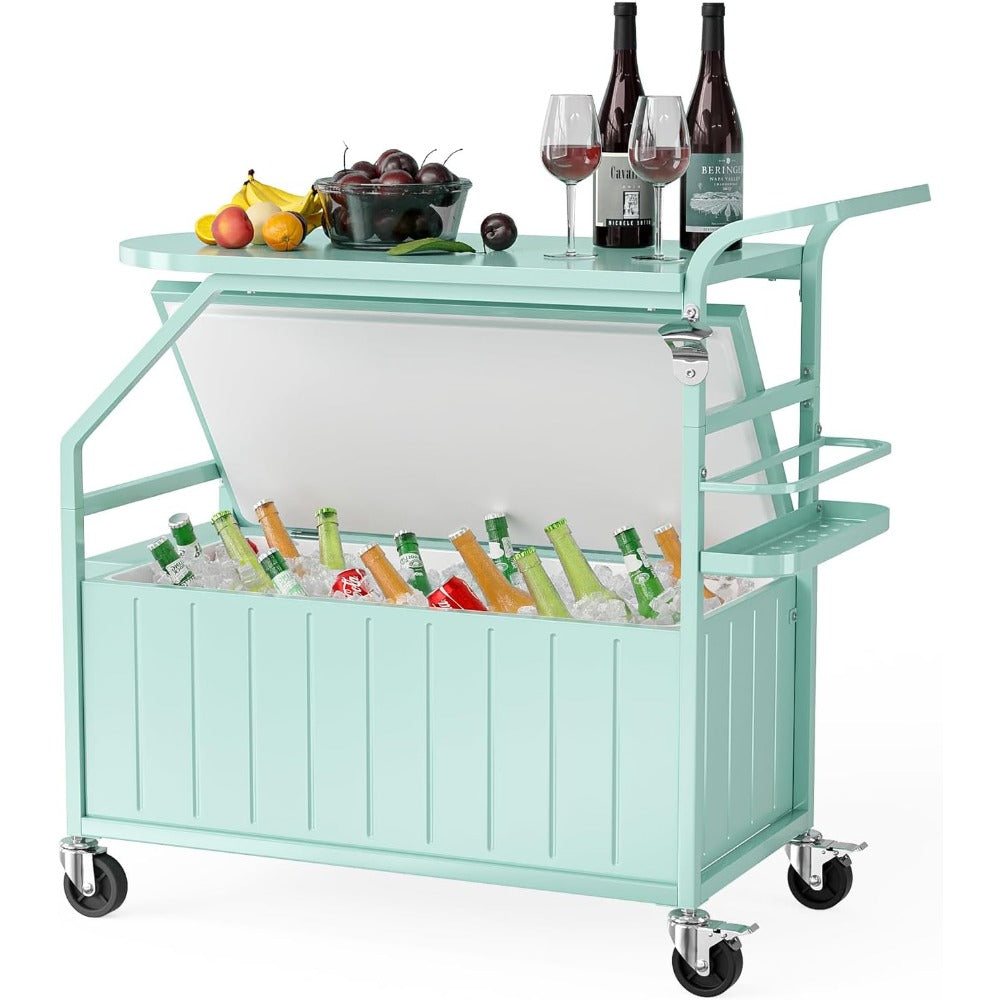 Patio Cooler with Table
