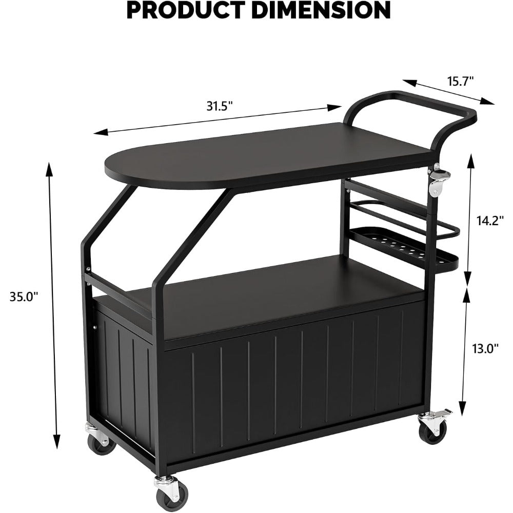 Patio Cooler with Table
