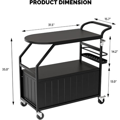 Patio Cooler with Table