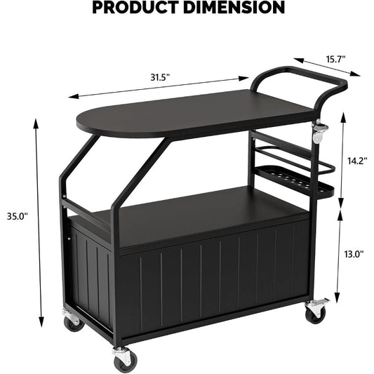 Patio Cooler with Table